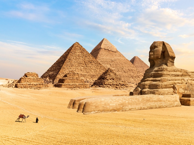 The Pyramids of Giza, Egypt The 15 Most Spectacular Places to Visit